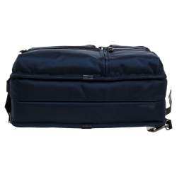 Tumi Blue/Black Nylon Three Way Briefcase Bag