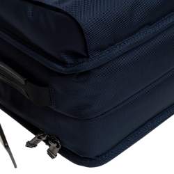 Tumi Blue/Black Nylon Three Way Briefcase Bag