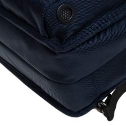 Tumi Blue/Black Nylon Three Way Briefcase Bag
