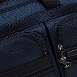 Tumi Blue/Black Nylon Three Way Briefcase Bag