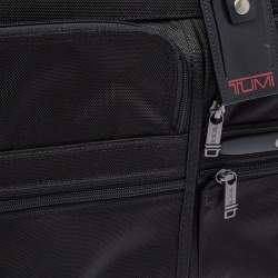 Pre Owned TUMI Black Nylon Gen 4.2 Organizer Portfolio Briefcase