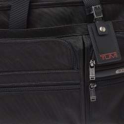 Pre Owned TUMI Black Nylon Gen 4.2 Expandable Organizer Laptop Briefcase