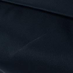 Pre Owned TUMI Navy Blue/Black Nylon Freeland Double Zip Crossbody Bag