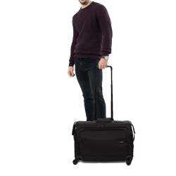 Pre Owned TUMI Black Nylon Gen 4.2 Carry On 4 Wheel Garment Bag
