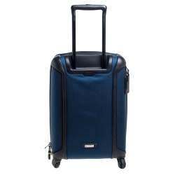 Pre Owned TUMI Blue/Black Nylon Gen 4.2 Lightweight International Carryon Luggage