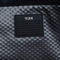 TUMI Black Leather Alpha Bravo Albany Slim Computer Briefcase