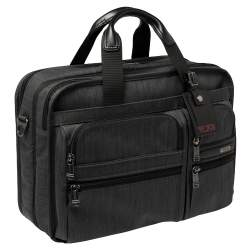 Pre Owned TUMI Grey Nylon Gen 4.2 Expandable Organizer Laptop Briefcase