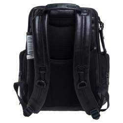 Pre Owned TUMI Black Leather Nellis Backpack