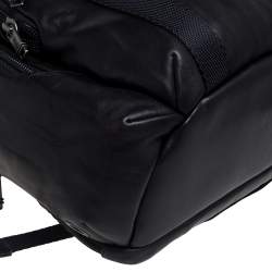 Pre Owned TUMI Black Leather Nellis Backpack