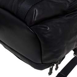 Pre Owned TUMI Black Leather Nellis Backpack