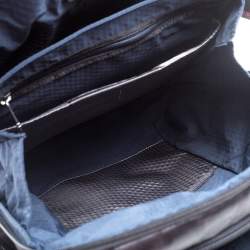 Pre Owned TUMI Black Leather Nellis Backpack