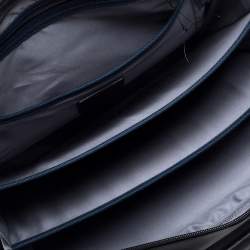 Pre Owned TUMI Black Leather Expandable Organizer Computer Briefcase