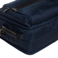 Pre Owned TUMI Navy Blue Nylon Gen 4.2 Three Way Briefcase 