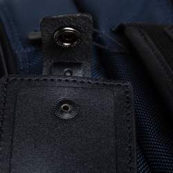 Pre Owned TUMI Navy Blue Nylon Gen 4.2 Three Way Briefcase 