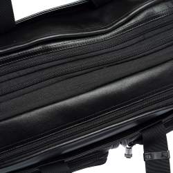Pre Owned TUMI Black Leather Gen 4.2 Core T-Pass Expandable Laptop Briefcase