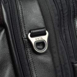 Pre Owned TUMI Black Leather Gen 4.2 Core T-Pass Expandable Laptop Briefcase