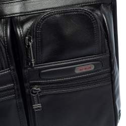 Pre Owned TUMI Black Leather Gen 4.2 Core T-Pass Expandable Laptop Briefcase