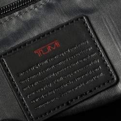 TUMI Black Leather Gen 4.2 Slim Deluxe Portfolio Bag