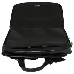 Pre Owned TUMI Black Leather Gen 4.2 T-Pass Expandable Laptop Briefcase
