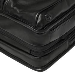 Pre Owned TUMI Black Leather Gen 4.2 T-Pass Expandable Laptop Briefcase