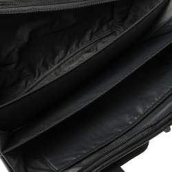 Pre Owned TUMI Black Leather Gen 4.2 T-Pass Expandable Laptop Briefcase