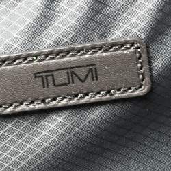 Pre Owned TUMI Black Highlands Print Nylon Merge Continental Expandable Carry On Luggage