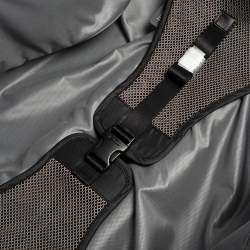 Pre Owned TUMI Black Nylon Alpha 2 Short Trip Expandable 4 Wheel Packing Case Luggage