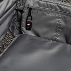 Pre Owned TUMI Black Nylon Alpha 2 Short Trip Expandable 4 Wheel Packing Case Luggage