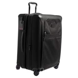 Pre Owned TUMI Black Nylon Alpha 2 Short Trip Expandable 4 Wheel Packing Case Luggage
