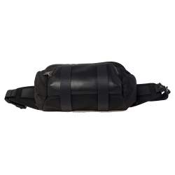 Pre Owned Tumi Black Nylon and Leather Newport Utility Belt Pouch