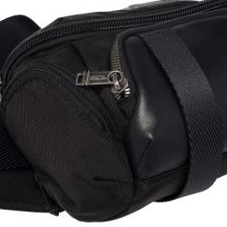 Pre Owned Tumi Black Nylon and Leather Newport Utility Belt Pouch