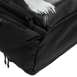 TUMI Black/Silver Nylon Alpha Bravo Sheppard Deluxe Backpack