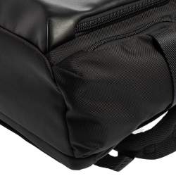 TUMI Black/Silver Nylon Alpha Bravo Sheppard Deluxe Backpack