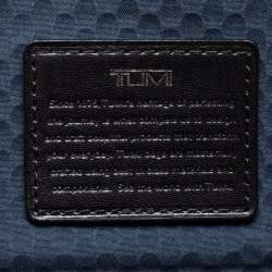 Pre Owned TUMI Black Leather Alpha Bravo Barstow Messenger Bag