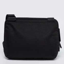 Pre Owned TUMI Black Nylon Alpha Bravo Jackson Crossbody Bag