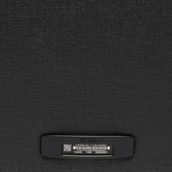 Pre Owned TUMI Grey/Black PVC and Leather Ashton International Dual Access Suitcase