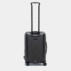 Pre Owned TUMI Grey/Black PVC and Leather Ashton International Dual Access Suitcase