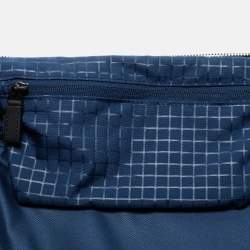 Pre Owned TUMI Grey/Black PVC and Leather Ashton International Dual Access Suitcase