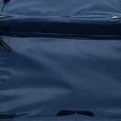 Pre Owned TUMI Grey/Black PVC and Leather Ashton International Dual Access Suitcase