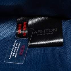 Pre Owned TUMI Grey/Black PVC and Leather Ashton International Dual Access Suitcase