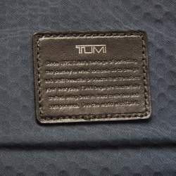 Tumi Dark Brown/Black Leather Alpha Bravo Barstow Messenger Bag