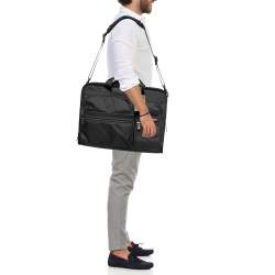 TUMI Black Nylon Large Compact Gen4.2 Screen Laptop Briefcase