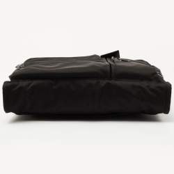 Pre Owned TUMI Black Nylon Organizer Portfolio Briefcase Bag