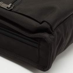 Pre Owned TUMI Black Nylon Organizer Portfolio Briefcase Bag