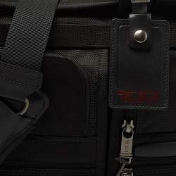 Pre Owned TUMI Black Nylon Organizer Portfolio Briefcase Bag