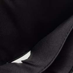 Pre Owned Tumi Black Leather Global Vertical Flip Coin Wallet