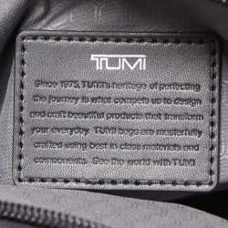 Tumi Black Nylon Alpha Pocket Messenger Bag 