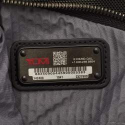 Tumi Black Nylon Alpha Bravo Academy Briefcase 