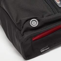 Tumi Black Nylon Alpha T-Pass Expandable Laptop Briefcase