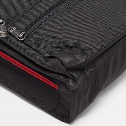 Tumi Black Nylon Alpha T-Pass Expandable Laptop Briefcase